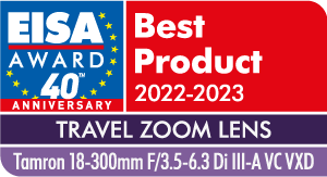 EISA Award Tamron 18 300mm F3.5 6.3 Di III A VC VXD 3