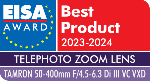 EISA Award TAMRON 50 400mm F4.5 6
